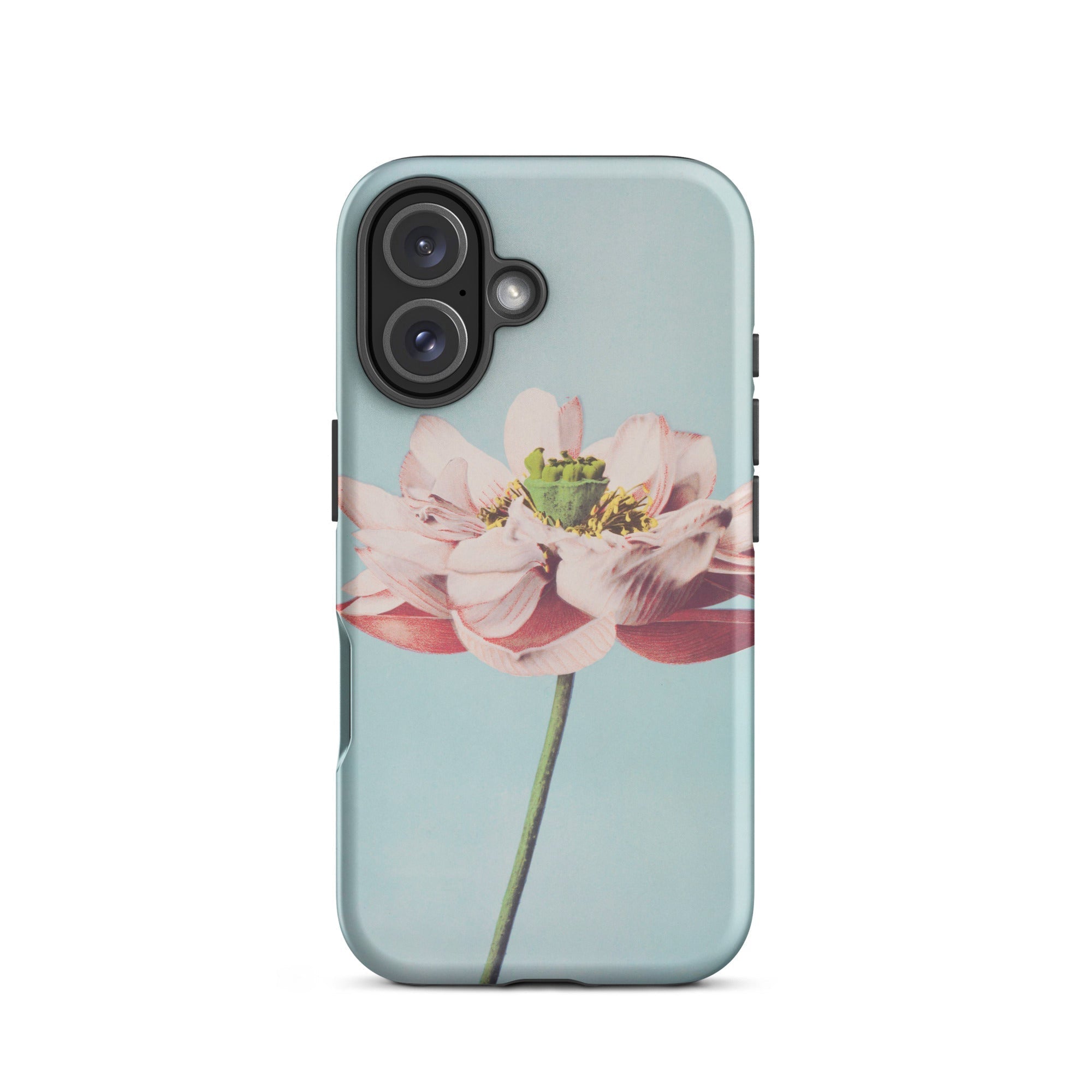 Pink Water Lily Ogawa Kazumasa Floral Iphone Case, 16 / Matte, Floral Patterned Phone Case