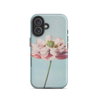 Pink Water Lily - Ogawa Kazumasa Floral Iphone Case, 16 / Matte, Floral-patterned Phone Case
