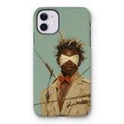 Pinpoint - Surreal Black Outlaw Dandy Iphone Case, 11 / Matte, Phone Case Unique Art Design
