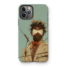 Pinpoint - Surreal Black Outlaw Dandy Iphone Case, 11 Pro / Matte, Phone Case Artistic Blindfolded Figure