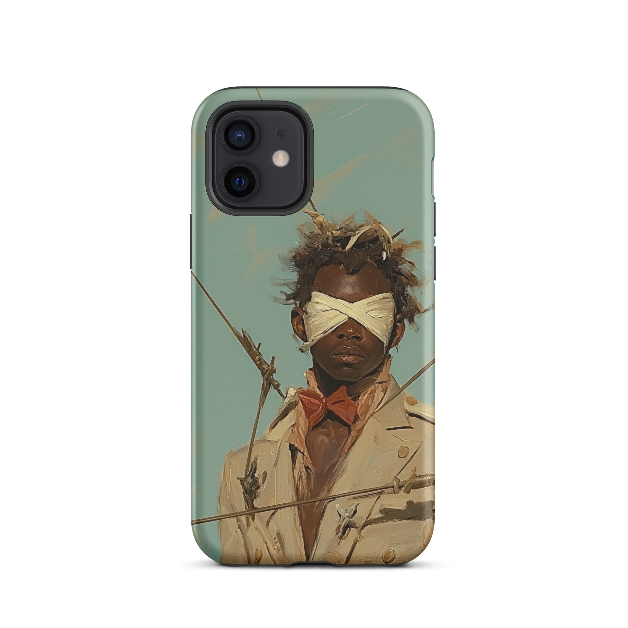 Pinpoint Surreal Black Outlaw Dandy Iphone Case, 12 / Matte, Phone Case Artwork