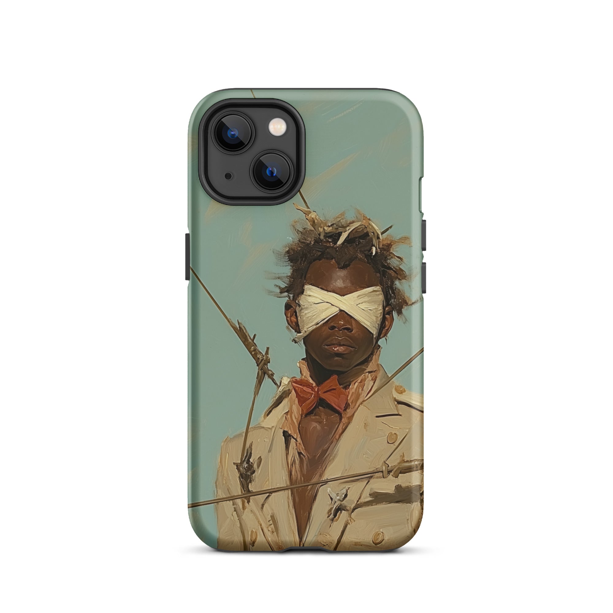 Pinpoint Surreal Black Outlaw Dandy Iphone Case, 13 / Matte, Phone Case Artistic Design