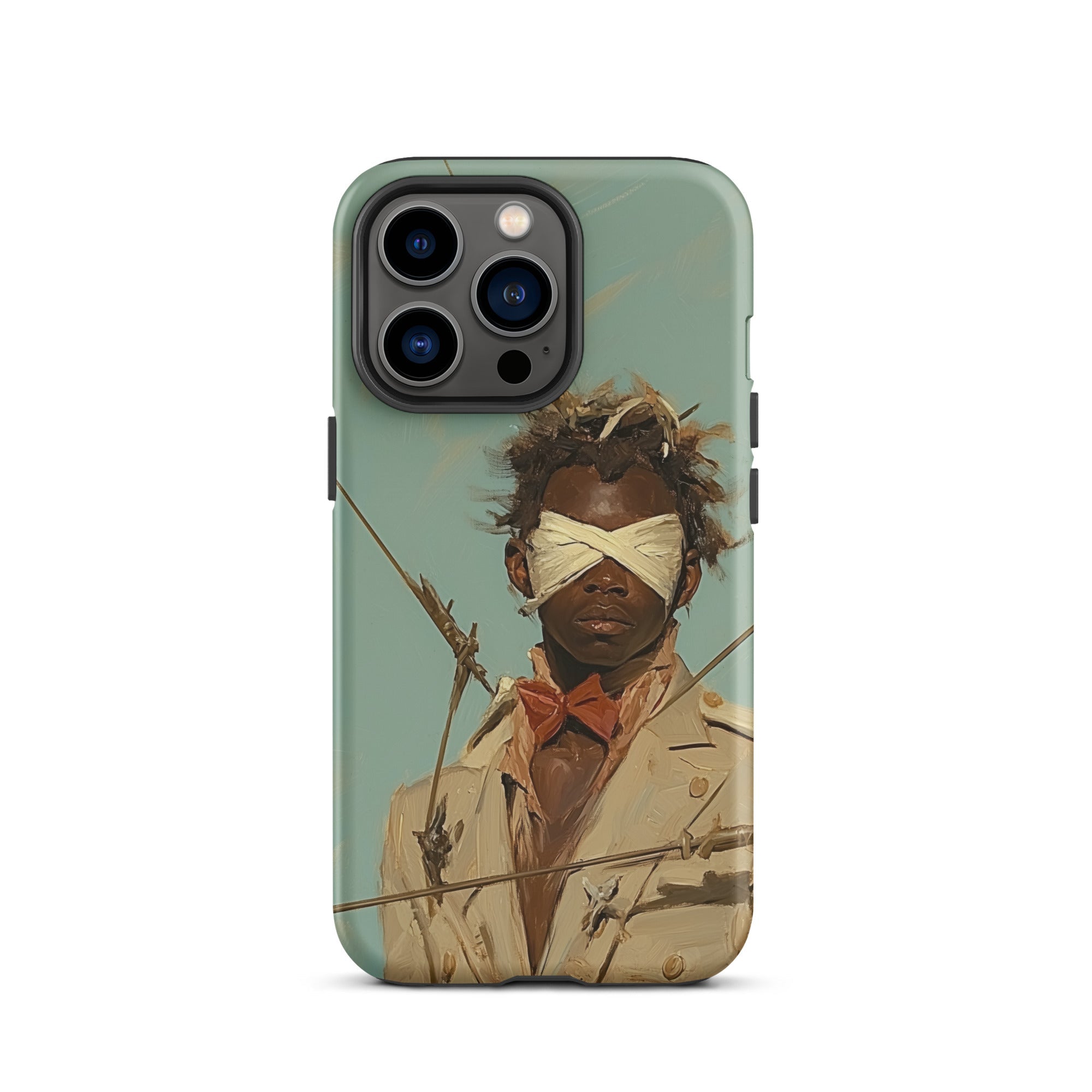 Pinpoint Surreal Black Outlaw Dandy Iphone Case, 13 Pro / Matte, Iphone Case Artwork