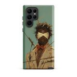 Pinpoint - Surreal Black Outlaw Dandy Phone Case, Samsung Galaxy S22 Ultra / Matte, Mobile Cases, Toby Leon