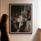 Piqued Gay Rave Aristocracy Art Print, 30x40’’ / 76x101cm / Unframed, Framed Painting Lively Party Scene