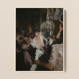 Piqued - Gay Rave Aristocracy Kunstdruck / Leinwand, 12x16’’ / 31x41cm / Naturrahmen, Poster Drucke & visuelle Kunstwerke, Toby Leon