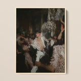 Piqued - Gay Rave Aristocracy Art Print / Canvas Framed Painting Dynamic Dance Scene Opulent Dimly Lit, Prints