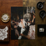 Piqued - Gay Rave Aristocracy Art Print / Canvas Rectangular Dynamic Dance Scene Opulent Ballroom, Prints