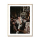 Piqued Gay Rave Aristocracy Art Print, Framed Painting Lively Party Scene