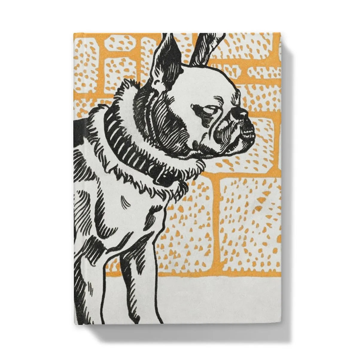 Pitbull Terrier By Moriz Jung Hardback Journal - 5’x7’ / Lined - Notebooks & Notepads - Aesthetic Art