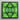 Framed Square Artwork Symmetrical Kaleidoscopic Pattern Vibrant Green Pitter Splatter Tropical, Leaf, Art