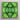Square-framed Artwork Vibrant Green Leaf Pattern White Speckles Pitter Splatter Tropical, Art
