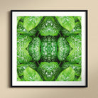 Pitter Splatter - Tropical Leaf Op Art Print