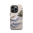Plovers Rocks and Waves Suzuki Kiitsu Iphone Case, 14 Pro / Matte, Watercolor Style Phone Case