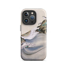Plovers Rocks and Waves Suzuki Kiitsu Iphone Case, 16 Pro / Matte, Artistic Phone Case