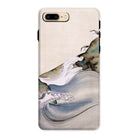 Plovers Rocks and Waves Suzuki Kiitsu Iphone Case, 8 Plus / Matte, Phone Case Abstract Wave Design