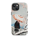 Plum Tree in Snow Hiroaki Takahashi Shin Hanga Iphone Case, 14 Plus / Matte, Phone Case Snowy Japanese Art Print
