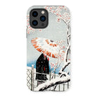 Plum Tree in Snow - Hiroaki Takahashi Shin-hanga Iphone Case - 14 Pro / Matte