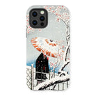 Plum Tree in Snow - Hiroaki Takahashi Shin-hanga Iphone Case - 13 Pro / Matte