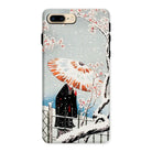 Plum Tree in Snow - Hiroaki Takahashi Shin-hanga Iphone Case - 8 Plus / Matte