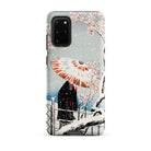 Plum Tree in Snow Hiroaki Takahashi Shin Hanga Samsung Case, Galaxy S20 Plus / Matte, Smartphone Case Traditional Japanese Style