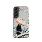 Plum Tree in Snow Hiroaki Takahashi Shin Hanga Samsung Case, Galaxy S22 / Matte, Smartphone Case Snowy Japanese Landscape Design
