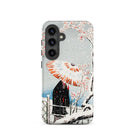 Plum Tree in Snow Hiroaki Takahashi Shin Hanga Samsung Case, Galaxy S24 / Matte, White Phone Case Japanese Style Winter Scene Person