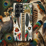 Plumes and Feathers - Adolphe Philippe Millot Samsung Case, Mobile Phone Cases, Toby Leon