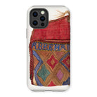 Pocketbook - Norma Lockwood 1930s Fashion Iphone Case, 12 Pro / Matte, Iphone Case Colorful Patterned Textile Design