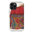 Pocketbook - Norma Lockwood 1930s Fashion Iphone Case, 12 Pro Max / Matte, Phone Case Colorful Woven Design