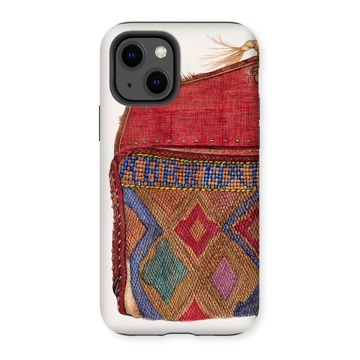 Pocketbook - Norma Lockwood 1930s Fashion Iphone Case, 13 / Matte, Patterned Phone Case