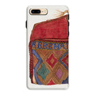 Pocketbook - Norma Lockwood 1930s Fashion Iphone Case, 8 Plus / Matte, Phone Case Colorful Textile Design