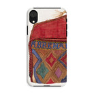 Pocketbook - Norma Lockwood 1930s Fashion Iphone Case, Xr / Matte, Phone Case Colorful Textile Design