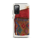 Pocketbook - Norma Lockwood 1930s Fashion Samsung Case, Galaxy S20 Fe / Matte, White Phone Case Vibrant Patterned Textile Design