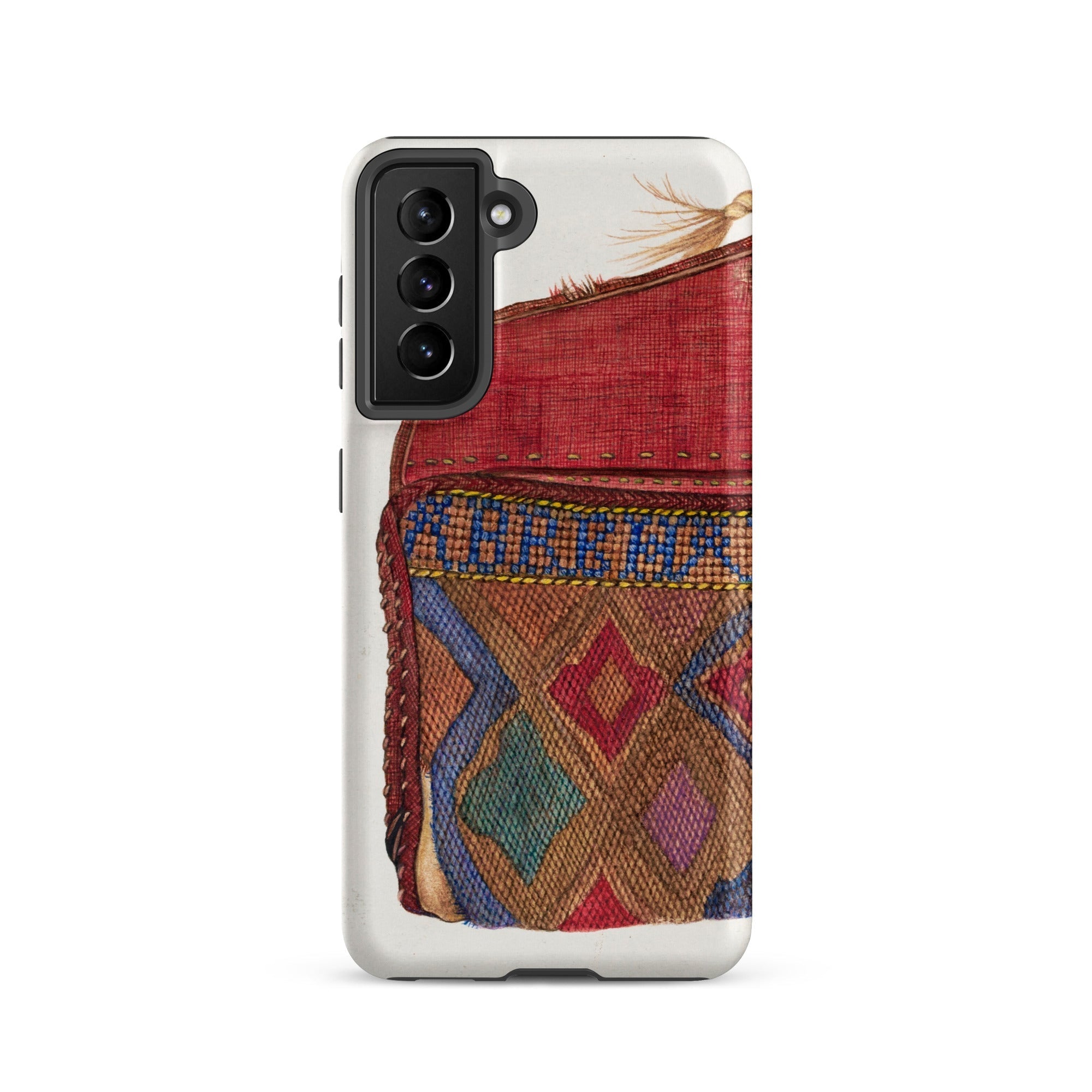 Pocketbook - Norma Lockwood 1930s Fashion Samsung Case, Galaxy S21 / Matte, Samsung Galaxy S21 Fe Phone Case Intricate Colorful