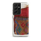 Pocketbook - Norma Lockwood 1930s Fashion Samsung Case, Galaxy S21 Ultra / Matte, Smartphone Case Woven Patterned Design