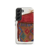 Pocketbook - Norma Lockwood 1930s Fashion Samsung Case, Galaxy S22 / Matte, Phone Case Vibrant Patterned Textile Design