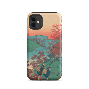 Poème par Sarumaru Dayu - Coque iPhone Hokusai, 11 / Mat, Coques de téléphone portable, Toby Leon