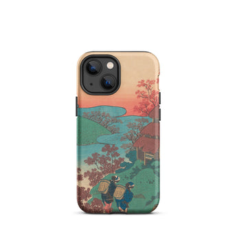 Poème par Sarumaru Dayu - Coque iPhone Hokusai, 13 Mini / Mat, Coques de téléphone portable, Toby Leon