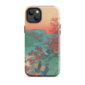 Poème par Sarumaru Dayu - Coque iPhone Hokusai, 14 Plus / Brillant, Coques de téléphone portable, Toby Leon