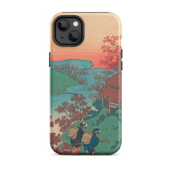 Poème par Sarumaru Dayu - Coque iPhone Hokusai, 14 Plus / Mat, Coques de téléphone portable, Toby Leon