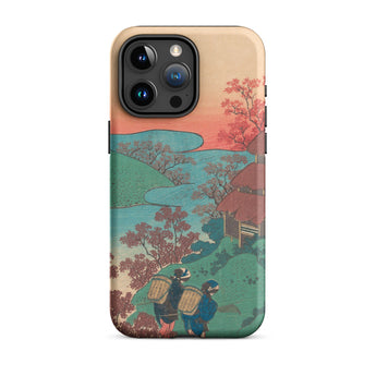 Poème par Sarumaru Dayu - Coque iPhone Hokusai, 15 Pro Max / Mat, Coques de téléphone portable, Toby Leon