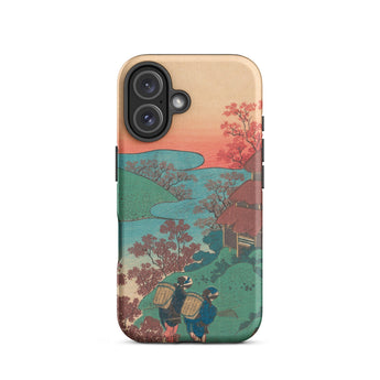 Poème par Sarumaru Dayu - Coque iPhone Hokusai, 16 / Mat, Coques de téléphone portable, Toby Leon