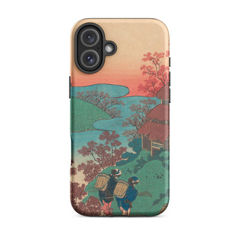 Poème par Sarumaru Dayu - Coque iPhone Hokusai, 16 Plus / Mat, Coques de téléphone portable, Toby Leon