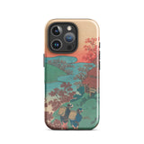 Poème de Sarumaru Dayu - Étui Iphone Hokusai, 16 Pro / Brillant, Coques de Téléphone Portable, Toby Leon