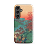 Poem by Sarumaru Dayu - Hokusai Phone Case, Samsung Galaxy S24 Plus / Gloss, Mobile Cases, Toby Leon