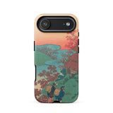 Poem by Sarumaru Dayu - Hokusai Phone Case Iphone 17 Air / Matte Phone Case Vibrant Traditional Japanese Woodblock Print Design Hokusai