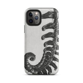 Polystichum Munitum (prickly Shield–fern) - Karl Blossfeldt Iphone Case, 11 Pro / Matte, Fern-patterned Phone Case