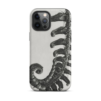 Polystichum Munitum (prickly Shield–fern) - Karl Blossfeldt Iphone Case, 12 Pro Max / Matte, Fern-patterned Phone Case