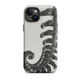Polystichum Munitum (prickly Shield–fern) - Karl Blossfeldt Iphone Case, 15 Plus / Matte, Fern-patterned Phone Case